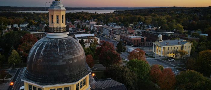 Canandaigua drone photo